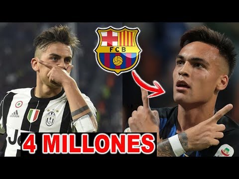 Paulo Dybala dona 4 Millones por el Coronavirus ? ¿Lautaro Martínez a Barcelona 111 MILLONES