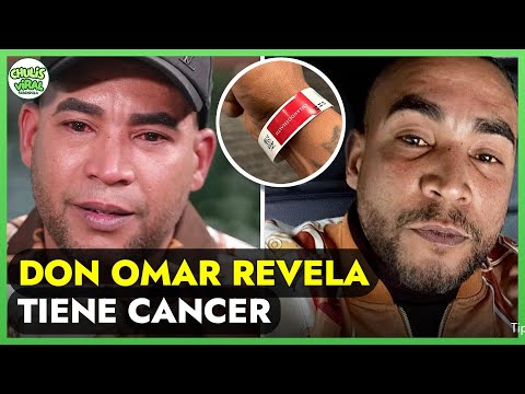 Don Omar ANUNCIA que tiene CANCER: Nos vemos pronto