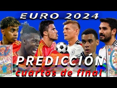 #ESPAÑA vs #ALEMANIA  /Casi exacta' #PREDICCION 4tos de Final #eurocopa #tarot