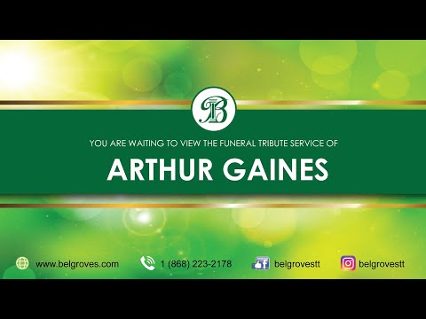 Arthur Gaines Tribute Service