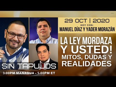 ?? CAFE CON VOZ/ Luis Galeano con Manuel Díaz y Yader Morazán| 29-Oct-2020