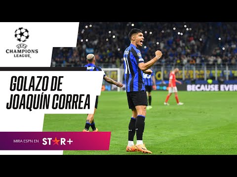 ¡CLARO, TUCU! Joaquín Correa y un golazo en Inter vs. Benfica por los cuartos de la Champions League