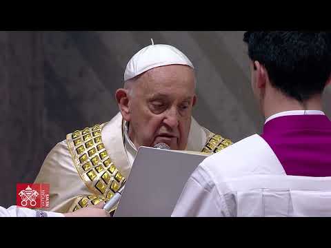 El Papa entrega la bula de convocación del Año Santo 2025