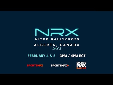 LIVE: Nitro Rallycross Alberta, Canada, Day 2 | SportsMax TV