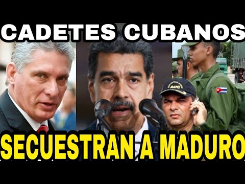 NICOLAS MADURO ESTÁ SECUESTRADO POR MILITARES CUBANOS QUIEREN UNA RECOMPENSA