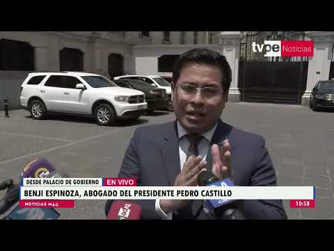 Defensa del presidente Castillo presentará nuevo recurso ante el TC