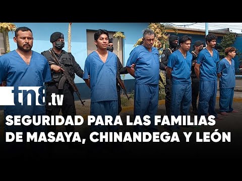 Policía garantiza seguridad a las familias de Chinandega  - Nicaragua
