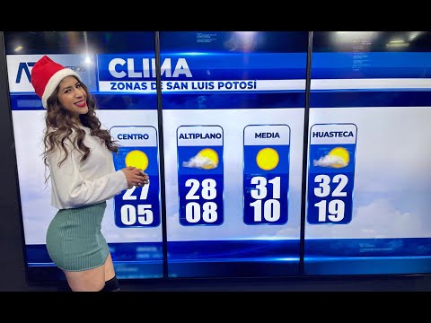 El Pronóstico del Clima con Deyanira Mendoza: 24/12/2021