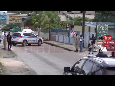 Man was shot and killed inside a car outside a roti shop at D’abadie in Arima on Saturday 16th July.