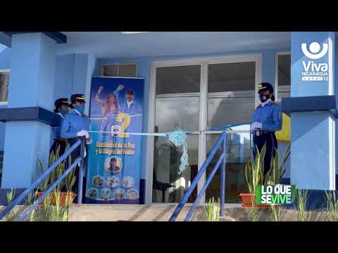 Matagalpa: inauguran unidad policial en Rancho Grande