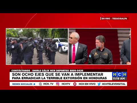 Emergencia nacional declara la presidenta Xiomara Castro contra la extorsión en Honduras