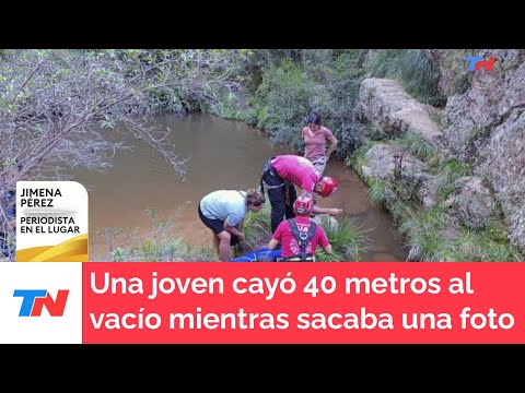 Córdoba I Una joven cayó 40 metros al vacío mientras sacaba una foto y está en estado crítico