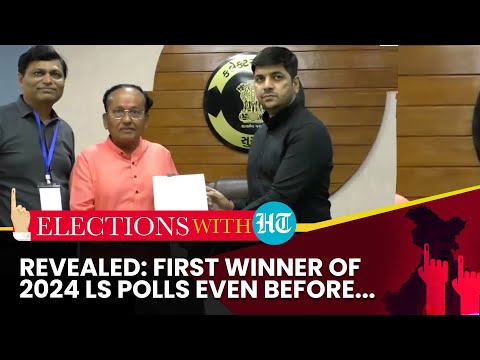 BJP Wins First LS Seat In 2024 Polls; Cop Suspended For 'Hugging' Owaisi Rival; Annamalai Vs Tharoor