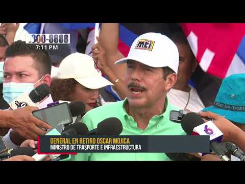 Inauguran tramo de carretera Sabana Grande-El Pique en Managua - Nicaragua