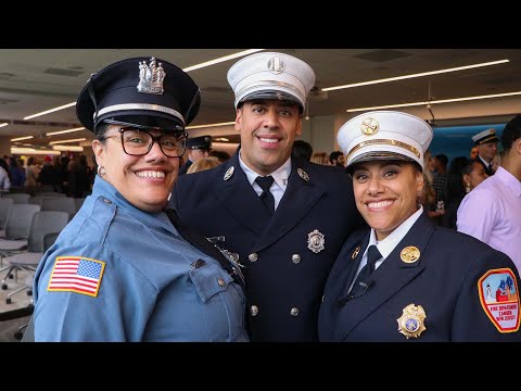 Camden family of firefighters, police officers celebrate new milestone