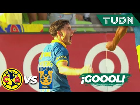 ¡Merecido gol! Suárez anota el 1-1 | América 1-1 Tigres | Tour Águila 2023 | TUDN