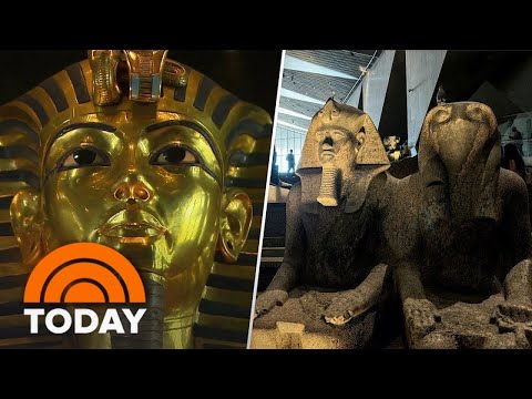 Get a look inside the $1 billion Grand Egyptian Museum in Cairo