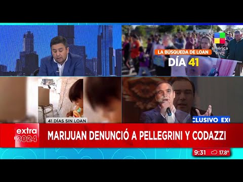 41 días sin Loan: la política en la mira | El fiscal Marijuan denunció a Pellegrini y Codazzi