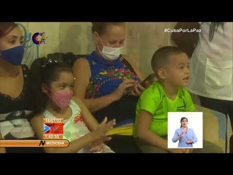 Santiago de Cuba: Amor y Alegría para niños de sala de Oncología