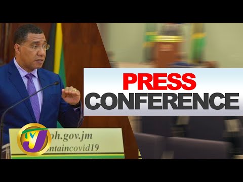 Jamaican Gov't Special Digital Press Conference - August 17 2020