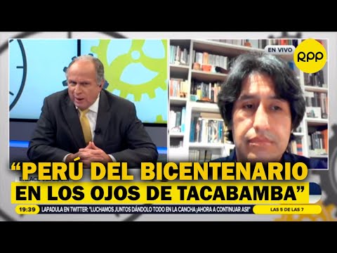 Paulo Vilca: “El Perú del Bicentenario ha decidido verse en los ojos de Tacabamba”