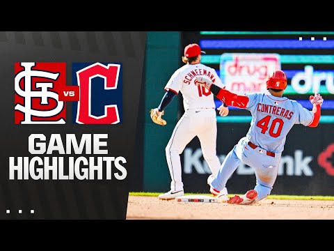 Cardinals vs. Guardians Game Highlights (6/28/25) | MLB Highlights
