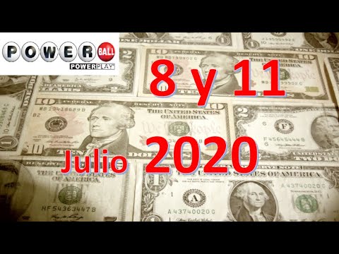 ?Como GANAR La Lotería Powerball  (08 y 11 / 07 / 2020)