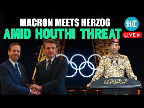 LIVE: Emmanuel Macron Meets Herzog As Israel Fears Threat To Its Athletes During Paris Olympics