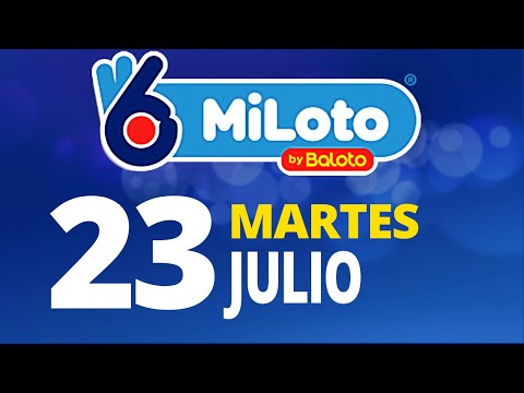 Resultado del MiLoto del Martes 23 de Julio de 2024  Ganador