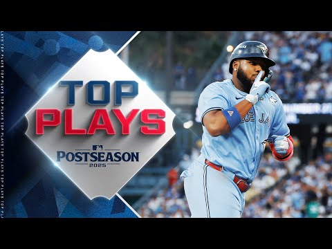 Top MLB Plays of 10/28/25 (Vlad Guerrero Jr.s homer helps lead Blue Jays in World Series Game 4!)