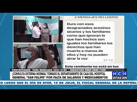 Sindicalistas inician acciones por “desorden e incapacidad administrativa” en el hospital San Felipe