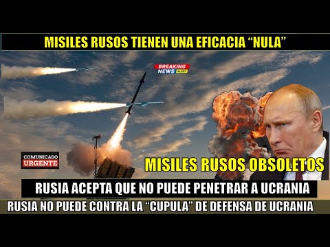 La eficacia de los misiles balisticos de Rusia es nula en Ucrania