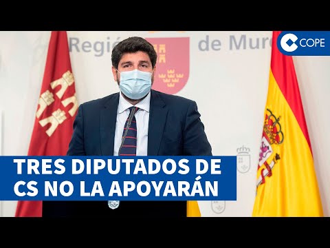 López Miras explica el fracaso de la moción de censura en Murcia