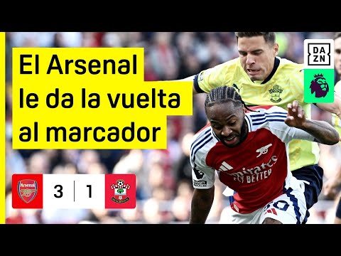 Arsenal vs Southampton (3-1) | Resumen y goles | Highlights Premier League