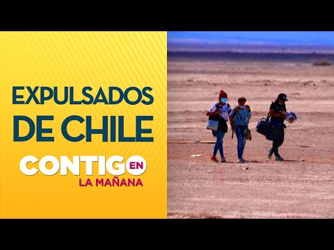Gobierno de Chile anunció en Colchane primer vuelo de migrantes expulsados - Contigo en La Mañana