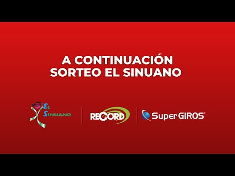 Sorteo El Sinuano  Noche 12 - Octubre - 2024