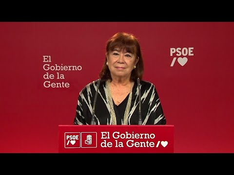 El PSOE valora muy positivamente el discurso de Felipe VI