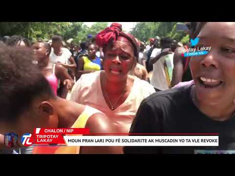 Flash! Yon foul moun pran lari pou fè solidarite ak Komisè Muscadin, Pierre Eseprance mande revokel