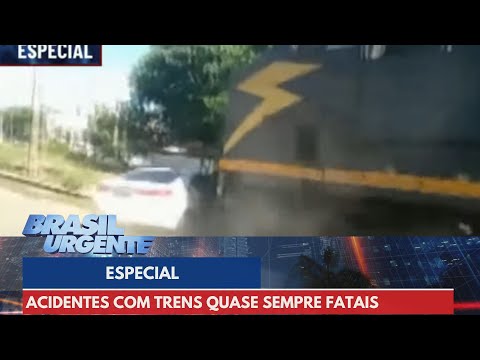 Especial: Acidentes com trens quase sempre fatais