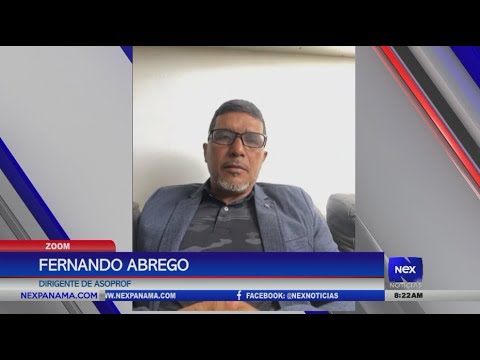 Fernando Abrego de ASOPROF nos habla sobre la conferencia prensa de gremios docentes