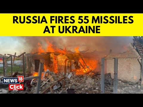 Russia Launch 55 Missiles And 21 Shahed Drones: Ukraine's Air Defence Downs 59 Targets | G18V