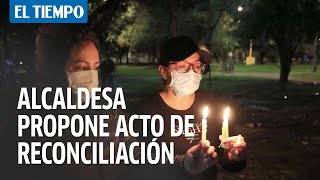 Claudia López propone acto de reconciliación tras reunión con Duque