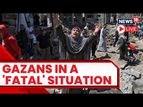 Israel Vs Palestine | Gaza City Under Siege Live | Israel-Hamas Conflict Live Updates | N18L