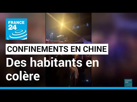 Chine : la colère de certains habitants face aux confinements à répétition • FRANCE 24