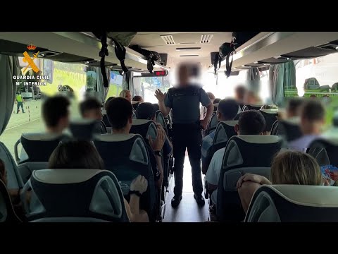 La Guardia Civil en La Rioja intensifica los controles en el transporte público