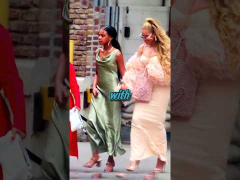Beyonce and Blue ivy look good as the head to jay-z' mother Gloria Carter’s Wedding