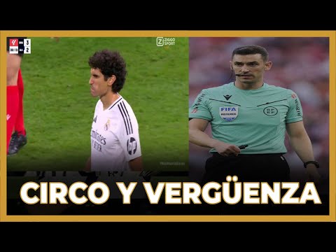 60 MINUTOS DE UN GRAN REAL MADRID, ARBITRAJE VERGONZOSO Y EL CHOTEO CON VALLEJO