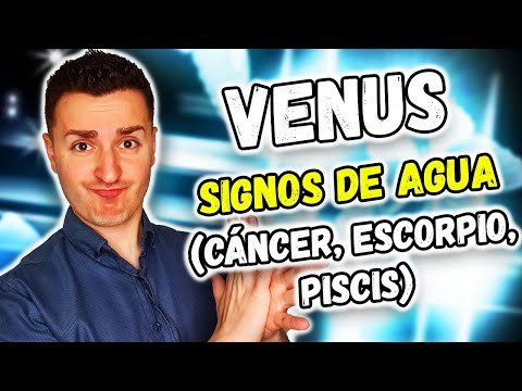 Significado de VENUS en SIGNOS de AGUA: CÁNCER, ESCORPIO y PISCIS | Astrología