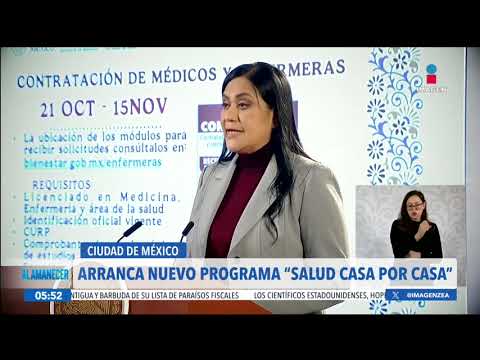 Presentan el nuevo programa Salud casa por casa