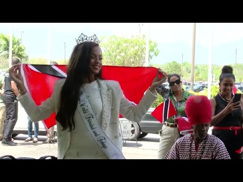 Feel Good Moment - Miss World TT Departs For India With Music And Dance
